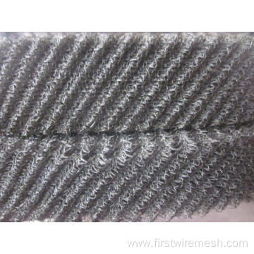 Kintted wire mesh filter